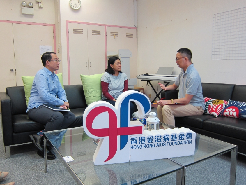 Interview for recent HIV infections among Indonesians in Hong Kong