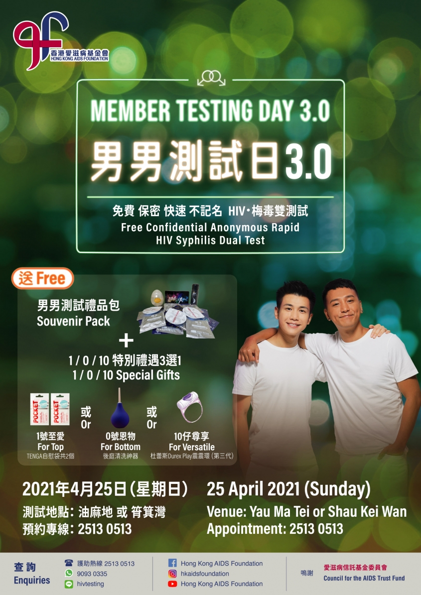 Member Testing Day 3.0 : HIV and Syphilis Dual Test | Exclusive to Members